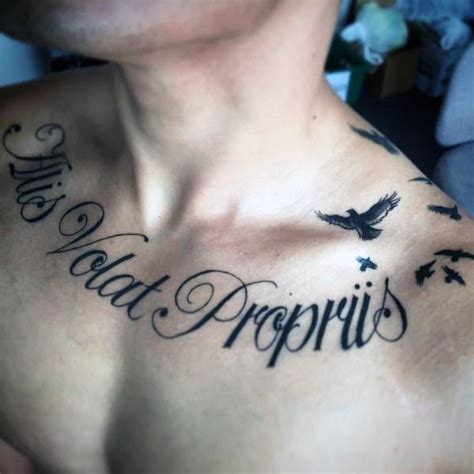 clavicula tatuajes hombre|50 Tatuajes en la clavícula para HOMBRES